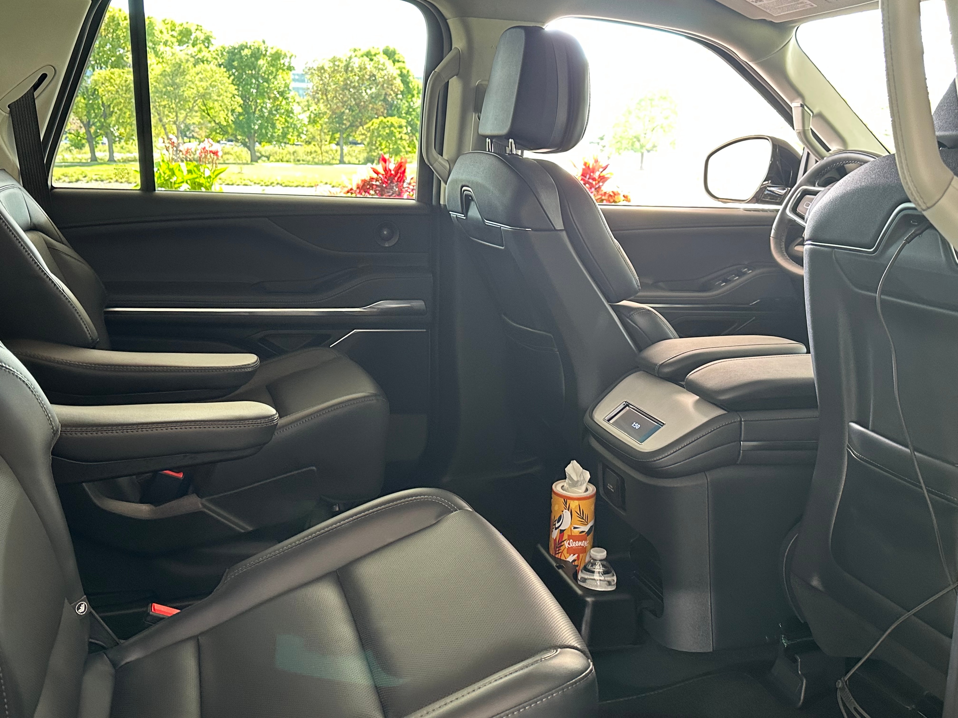 Lincoln Navigator SUV interior rear seats