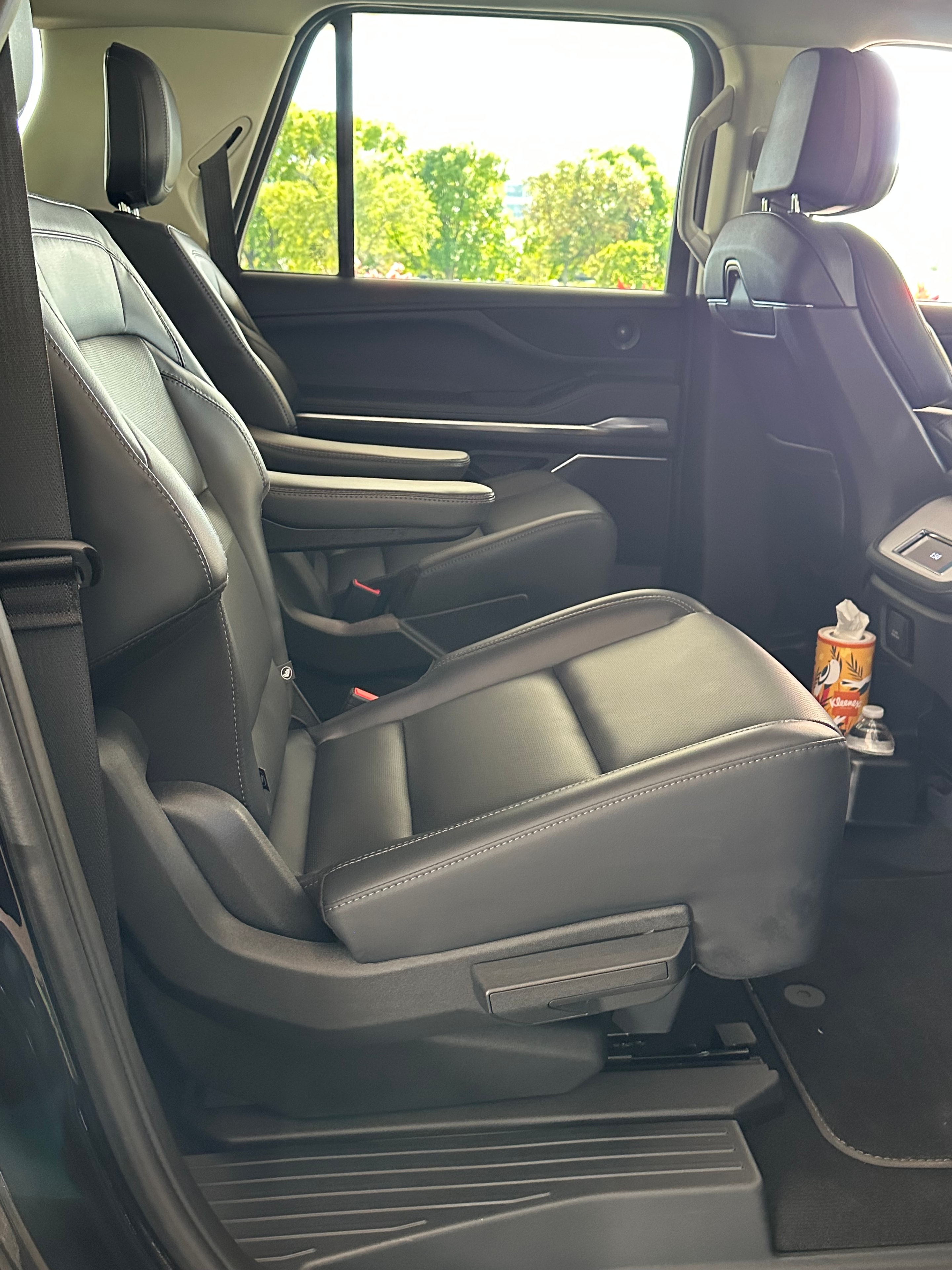 Lincoln Navigator SUV interior third row